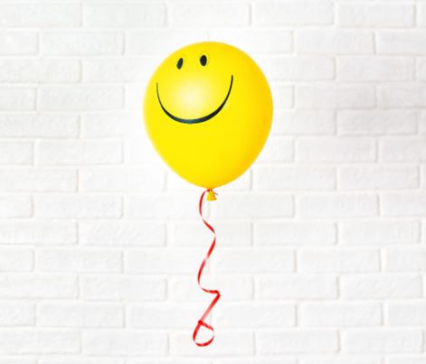 Photo of a happy face balloon